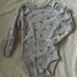 Carters Little Planet organic cotton onesie nb